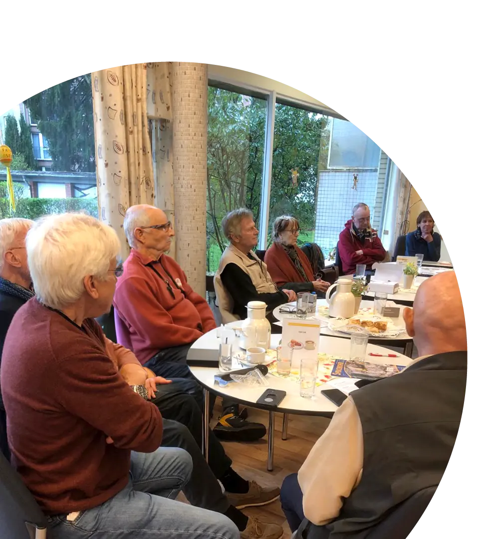 Gruppentreffen in gemütlicher Runde